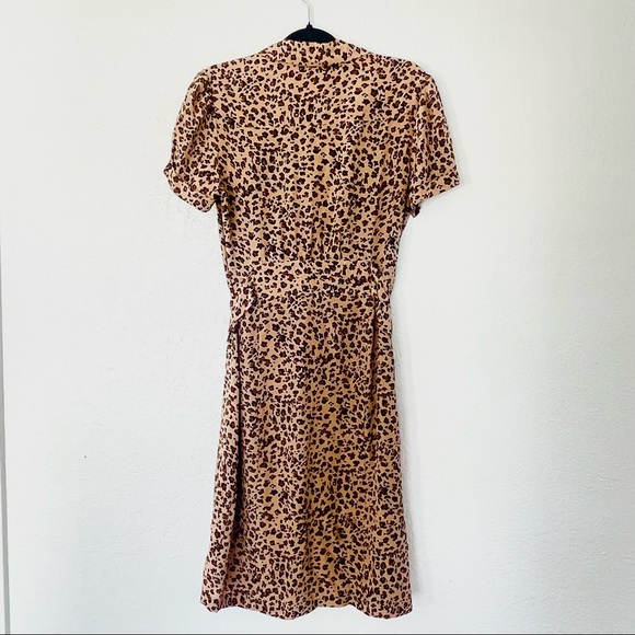 Silk Animal Print Dress - Picture 2 of 5